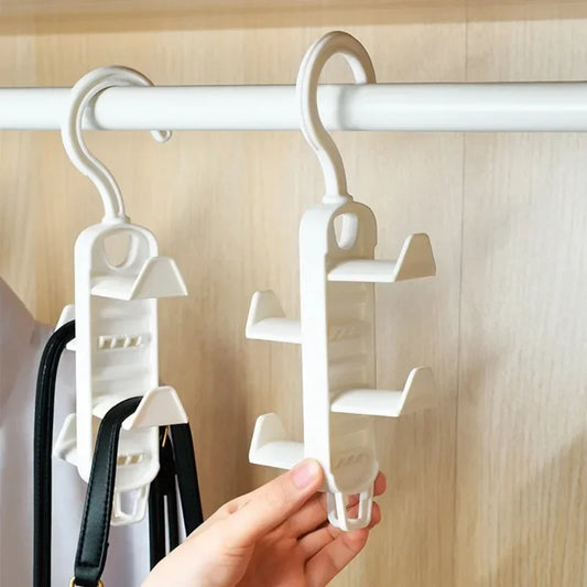 No-Drill Door Hook Rack – Multi-Row Hanging Organizer Door Hook Rack Peaceful Pleasures Health and Wellness