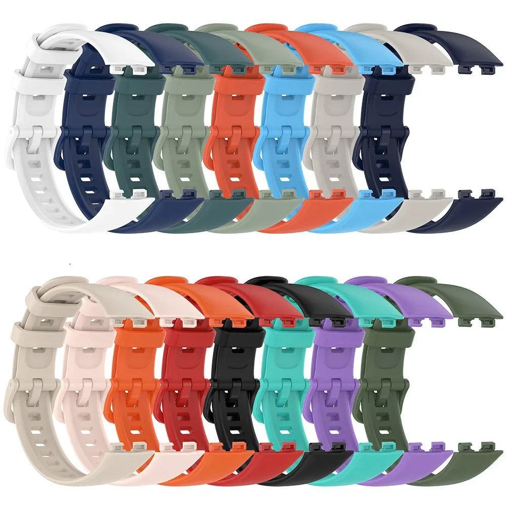 Silicone Strap & Case for Huawei Band 8, 9 & 10 – 19mm Peaceful Pleasures Health and Wellness