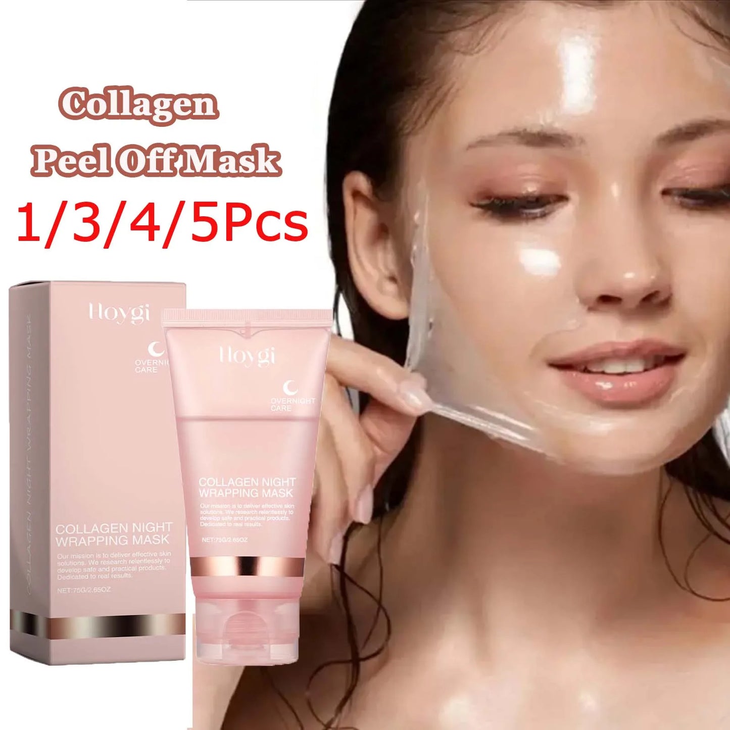 Collagen Peel Off Overnight Mask – Firm, Hydrate & Brighten