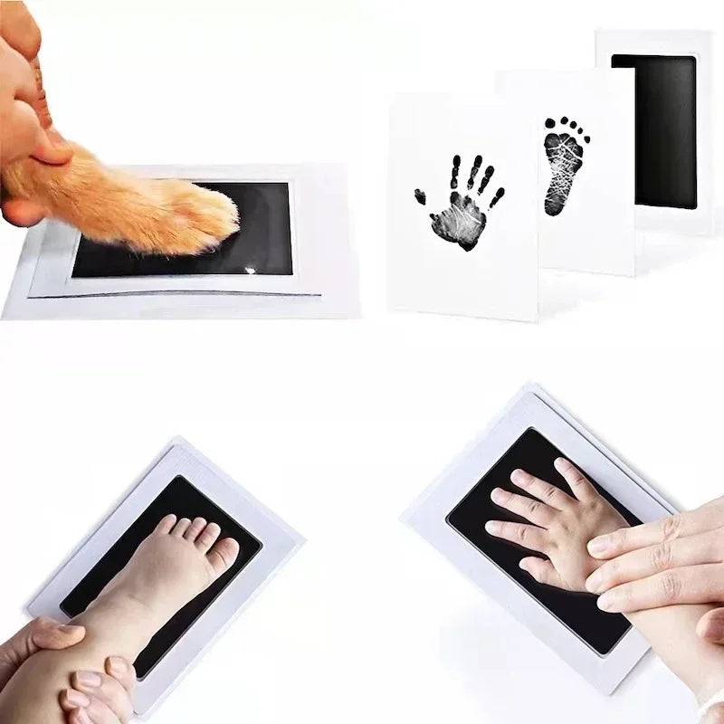 Baby Handprint & Footprint Ink Kit – Safe, Inkless & Clean