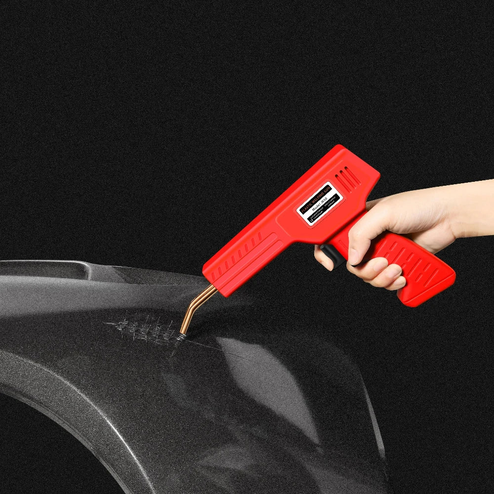 Car Bumper Repair Plastic Welder Hot Nail Gun with 4 Sizes Nails Kit for PVC ABS Plastic Welding Fix Peaceful Pleasures Health and Wellness