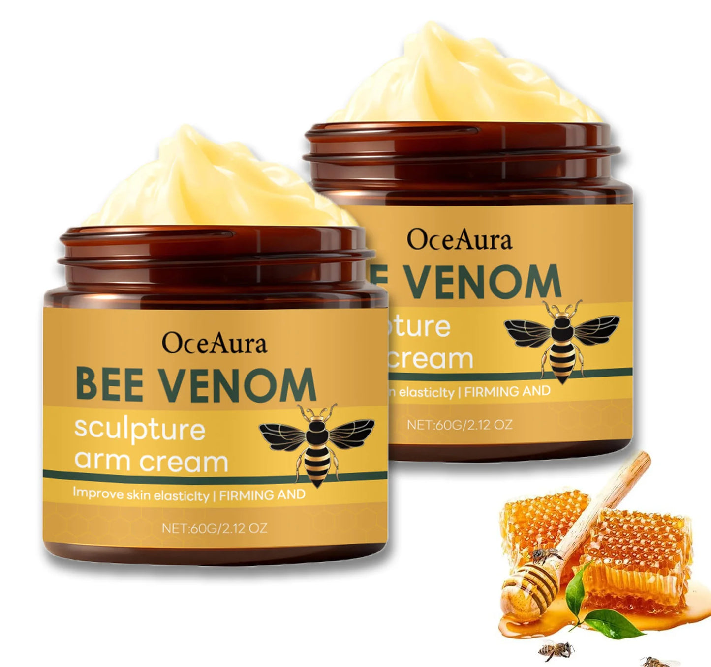 OceAura Bee Venom Body Firming Cream | Anti-Aging Skin Tightening