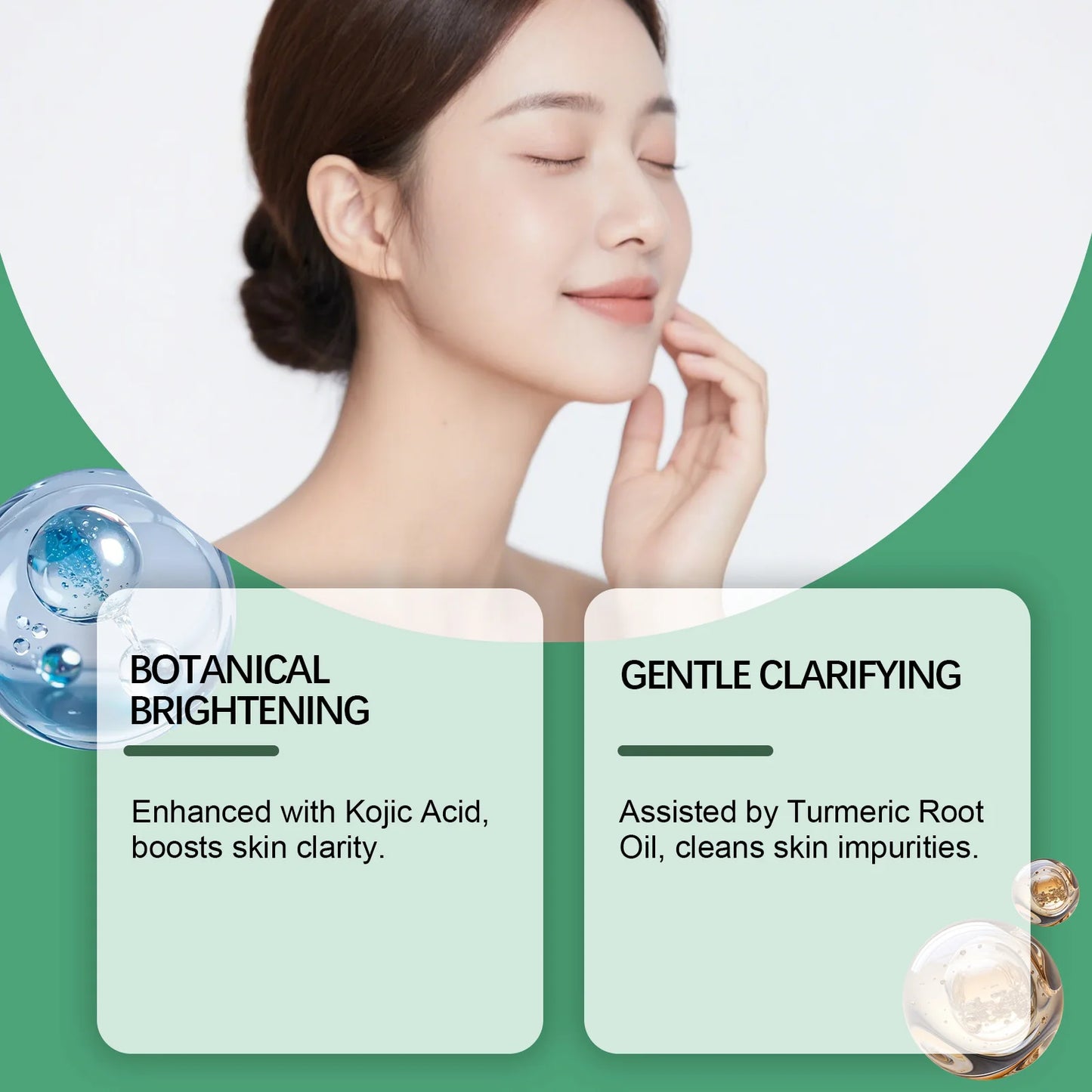 Jaysuing Botanical Soap Deeply Cleanse Skin Remove Dirt Moisturize Dry Skin Gentle Exfoliate Daily Body Wash Turmeric Body Soap Peaceful Pleasures Health and Wellness