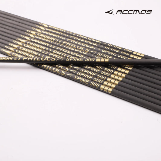 6 12 ID5 Pure Carbon Arrow Shafts 31 Spine Archery Shooting Hunting Peaceful Pleasures Health and Wellness 18pcs-sp300 set