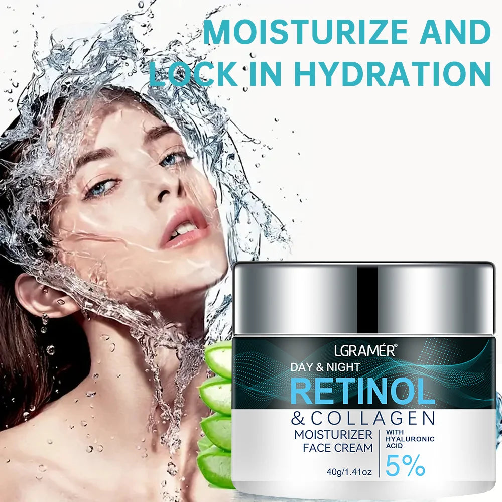 Retinol Anti-Aging Face Cream – Brighten & Repair Peaceful Pleasures Health and Wellness