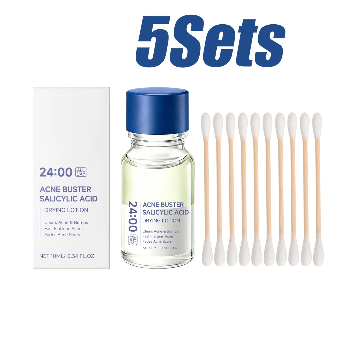Salicylic Acid Acne Serum – Blackhead & Oil Control Essence Peaceful Pleasures Health and Wellness 5sets