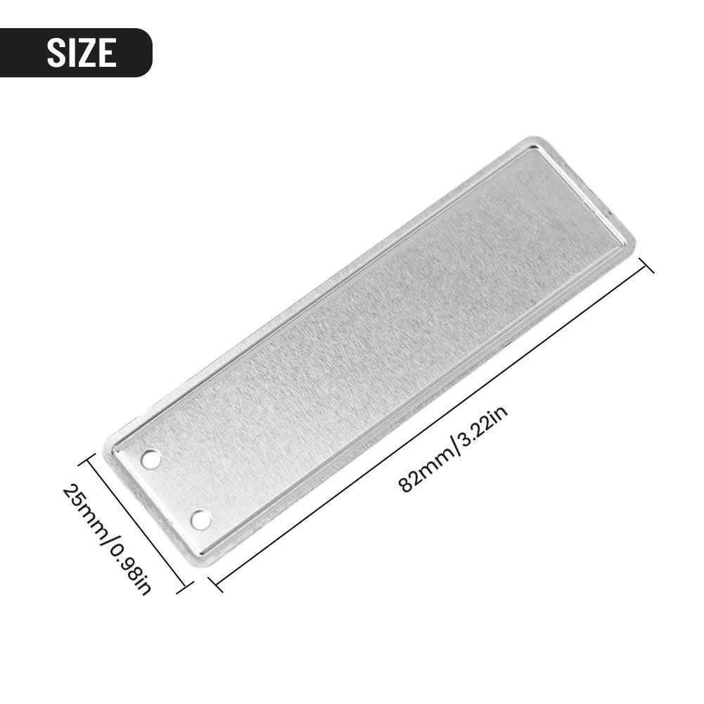 Aluminum Plant Labels Double Sided Metal Tree ID Tag Waterproof Iron