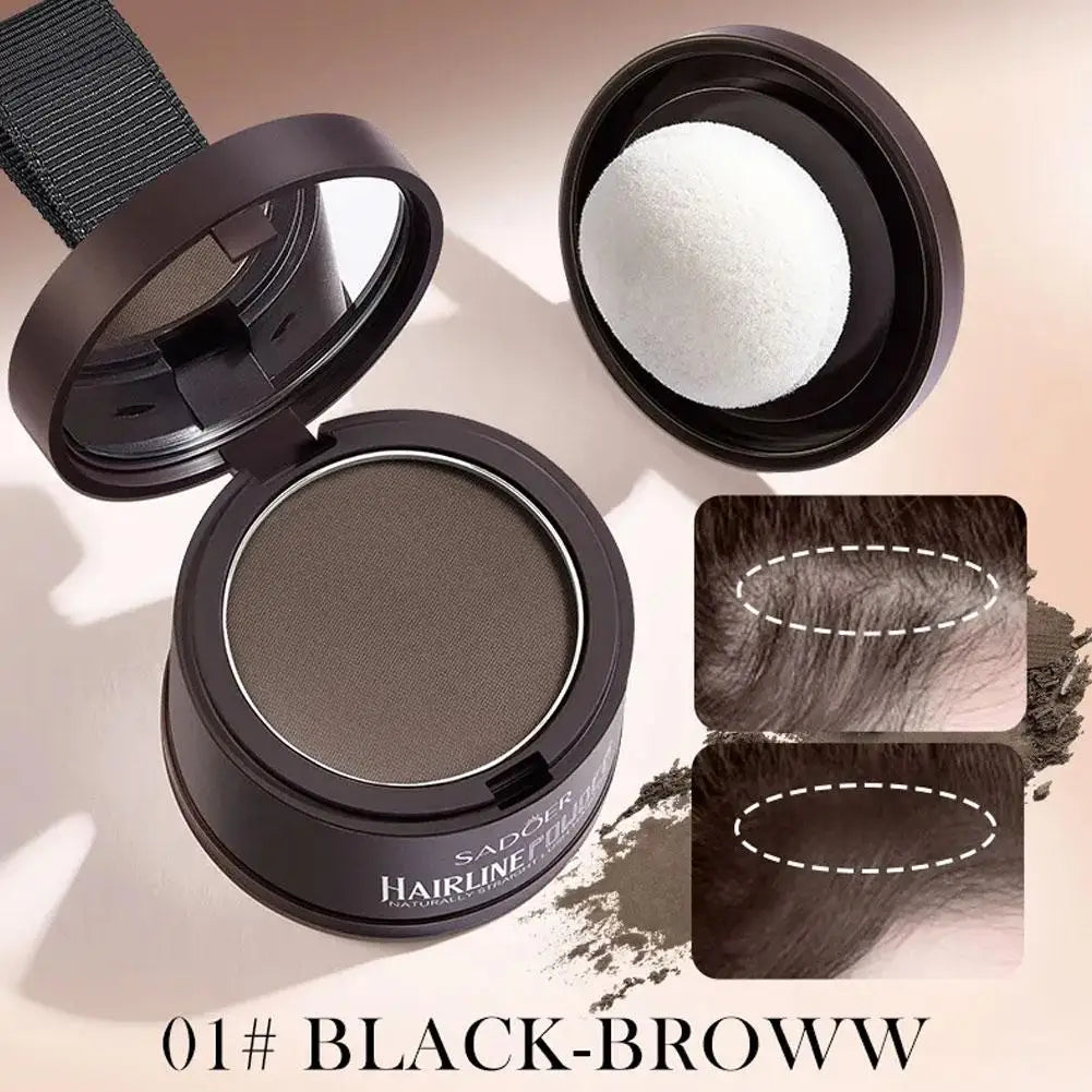 Hairline Shadow Filling Powder – Natural Cover for Men & Women