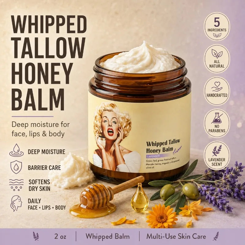 Butter Cream Honey Moisturizer Lavender | Face Lips Body