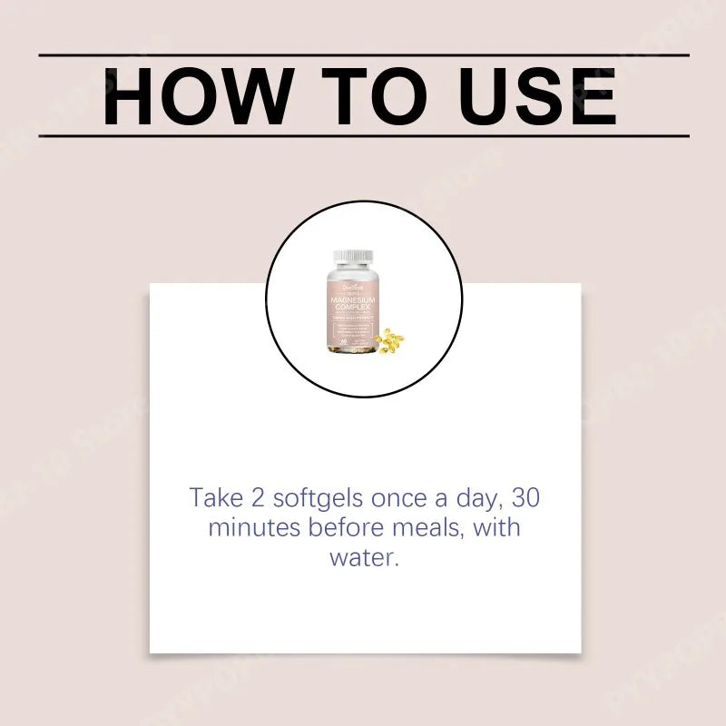 Triple Magnesium Complex Softgels – Daily Balance for Adults