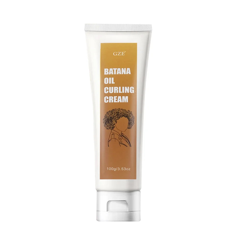 GZE Batana Oil Curling Cream – Curl Activator & Frizz Control
