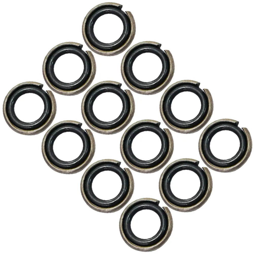 12Sets Electric Impact Wrench Ring Set Rubber O-Rings Replacement Parts for 12.5mm Square Drive Impact Socket Retainer Rings Peaceful Pleasures Health and Wellness