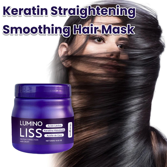 HOEGOA Keratin Hair Mask 250g – Smooth, Frizz-Free Deep Conditioner Keratin Hair Mask Peaceful Pleasures Health and Wellness