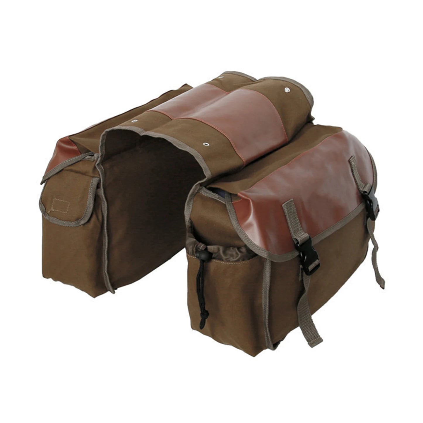 Motorcycle Canvas Saddle Bag – Large Capacity Waterproof Panniers
