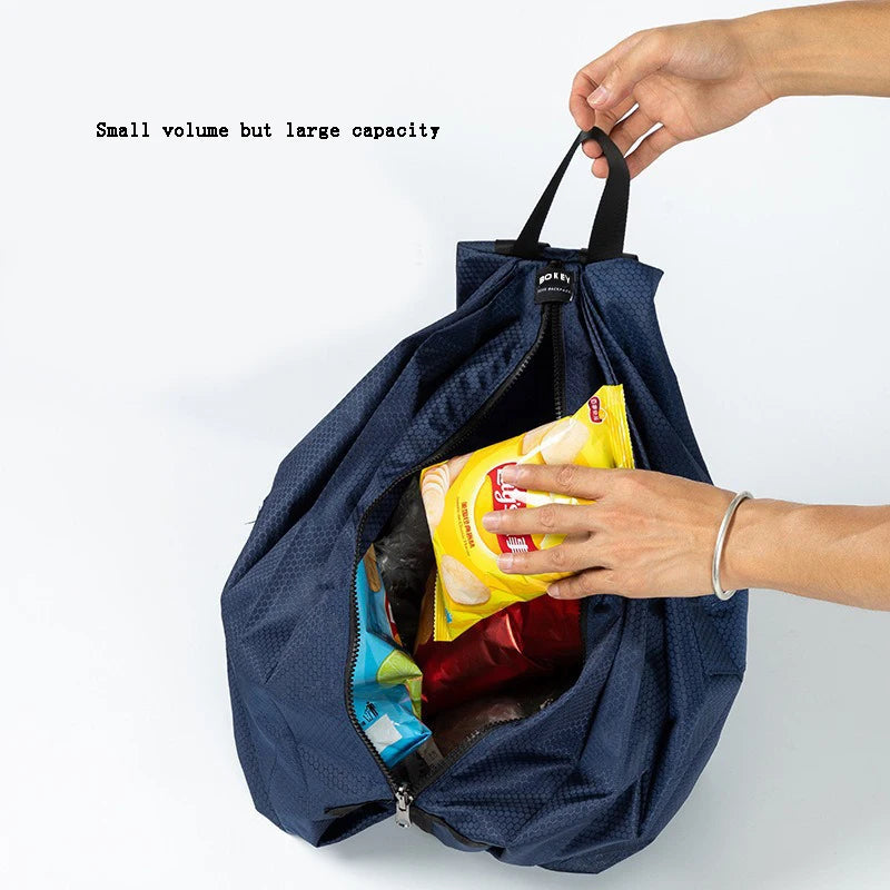 Foldable Waterproof Backpack – Lightweight Travel Bag
