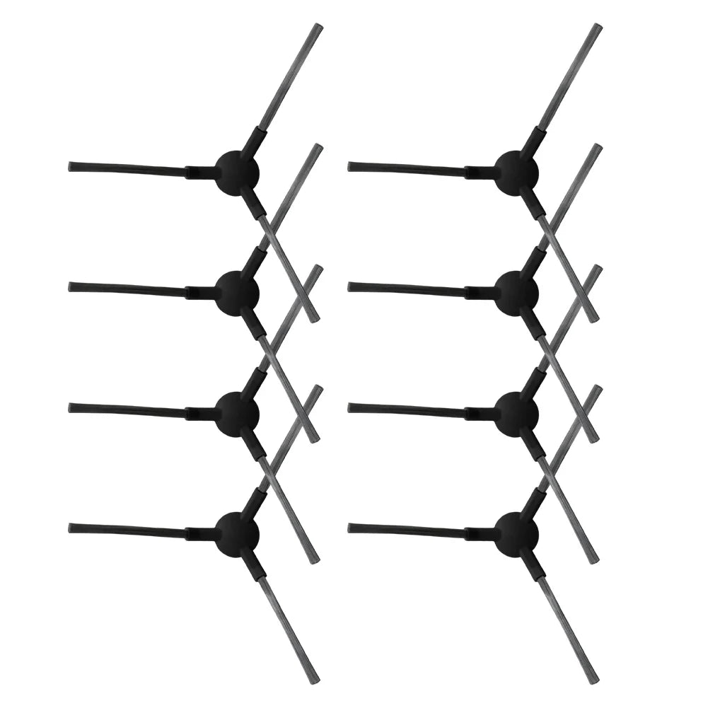 Plastic Nylon Side Brush Uninell UR3 Robot Vacuum Cleaner 8 Count