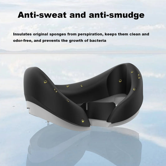 For Pico 4 VR Glasses Replacement Face Interface Protective Cover Sweat-Proof Eye Mask For PICO4 Accessories Silicone Face Cover Peaceful Pleasures Health and Wellness