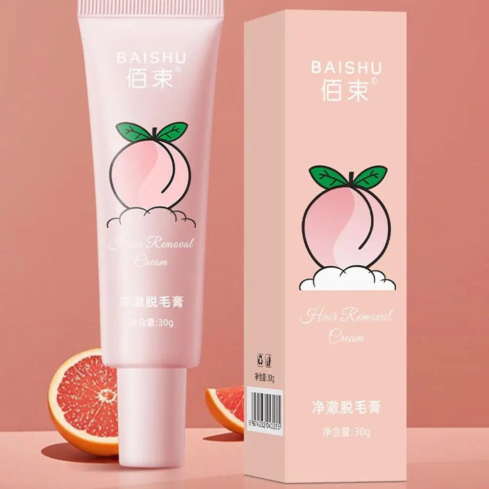 Hair Removal Cream Fast Painless Hair Growth Inhibitor Arm Armpit Legs Intimate Areas Peach Fuzz Remover For Men Woman Peaceful Pleasures Health and Wellness