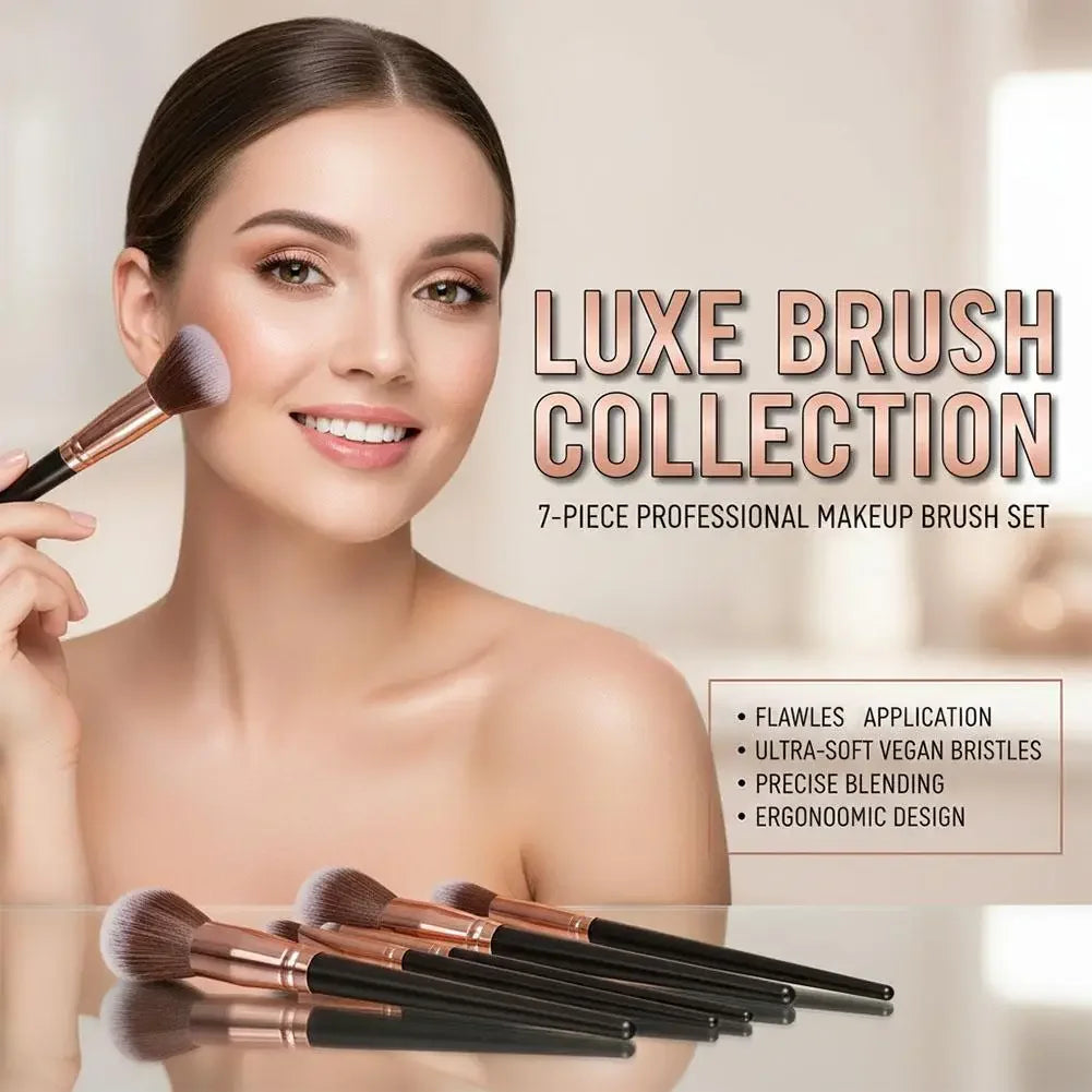 7PCs/Kit makeup brush custom Women Essential Foundation Makeup Brushes for Powder Concealers Eye Shadows Blush Make Up Brushes Peaceful Pleasures Health and Wellness