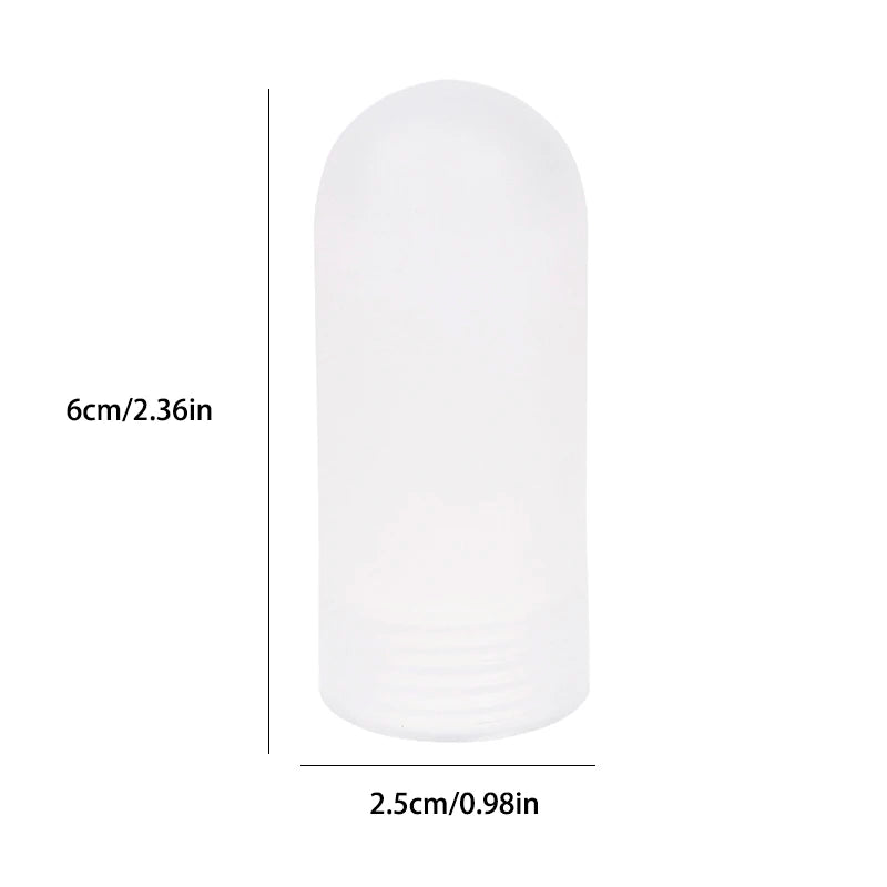 G9 Tubular Glass Lamp Shade Cover – Clear & Frost Replacement Glass Lamp Shade Peaceful Pleasures Health and Wellness