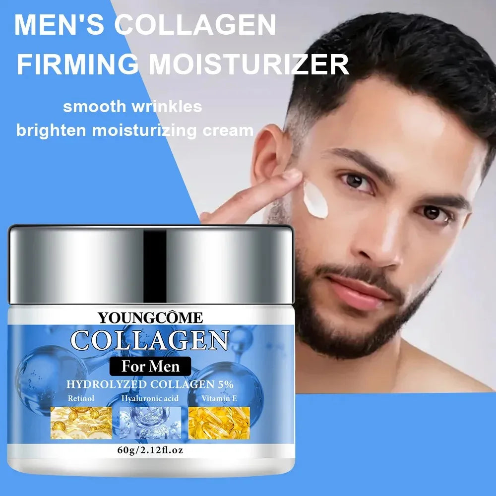 Collagen firming and moisturizing cream with retinol, vitamin E and hyaluronic acid Moisturizing Firming Brightening skincare Peaceful Pleasures Health and Wellness
