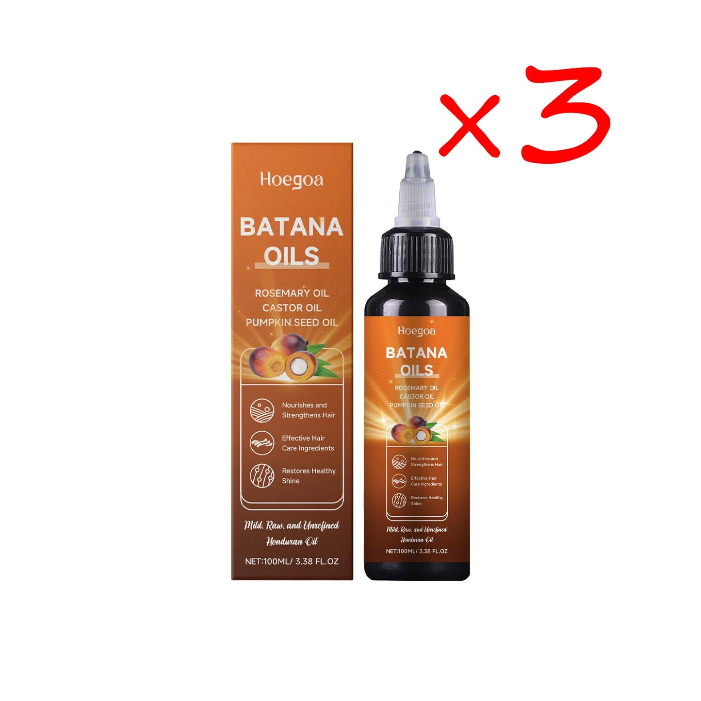 Batana & Rosemary Hair Growth Oil – Scalp Nourishing Treatment