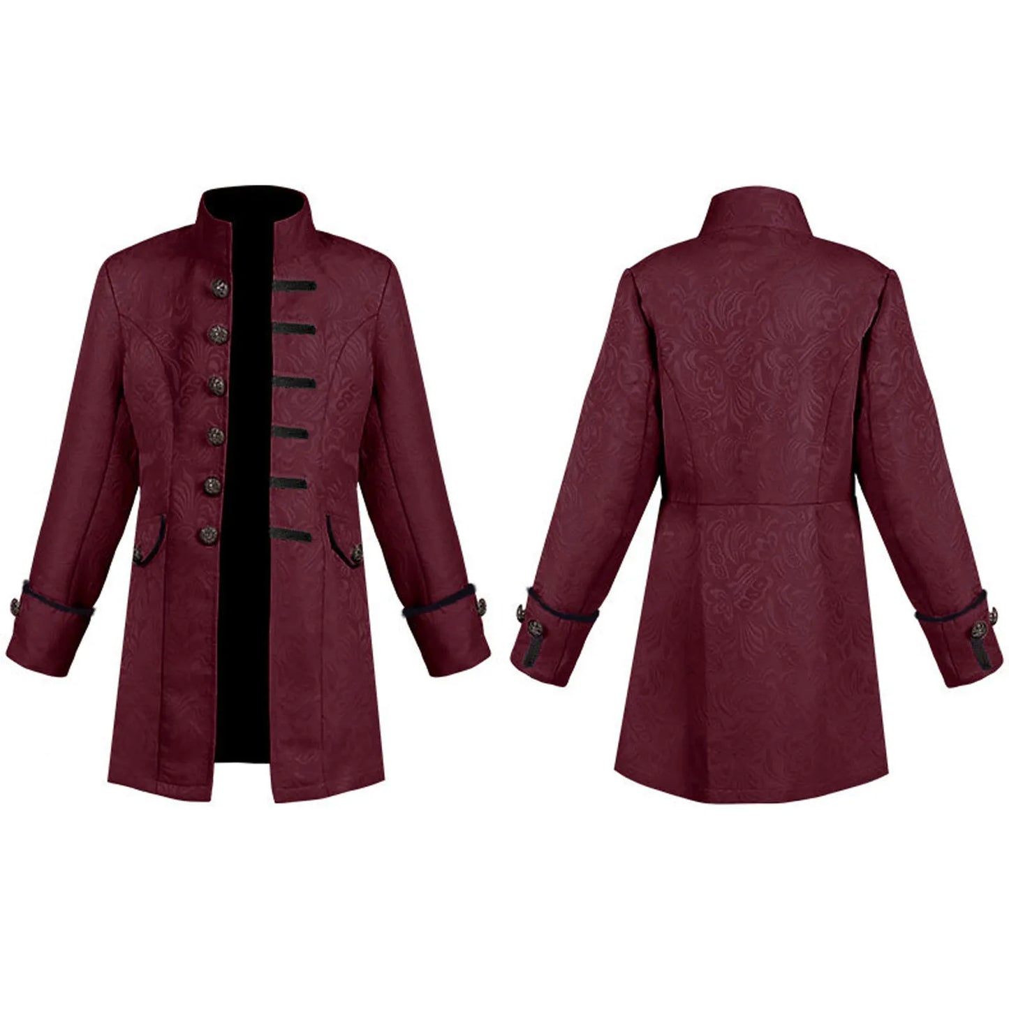 Boys' Gothic Steampunk Tailcoat Victorian Cosplay Jacket