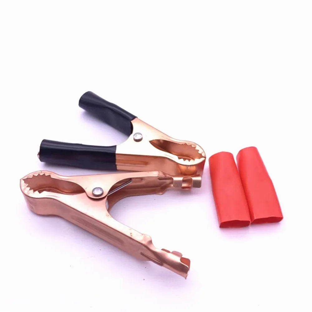 30A 70mm Alligator Clips – Battery & Test Lead Connectors 2/10/20pc