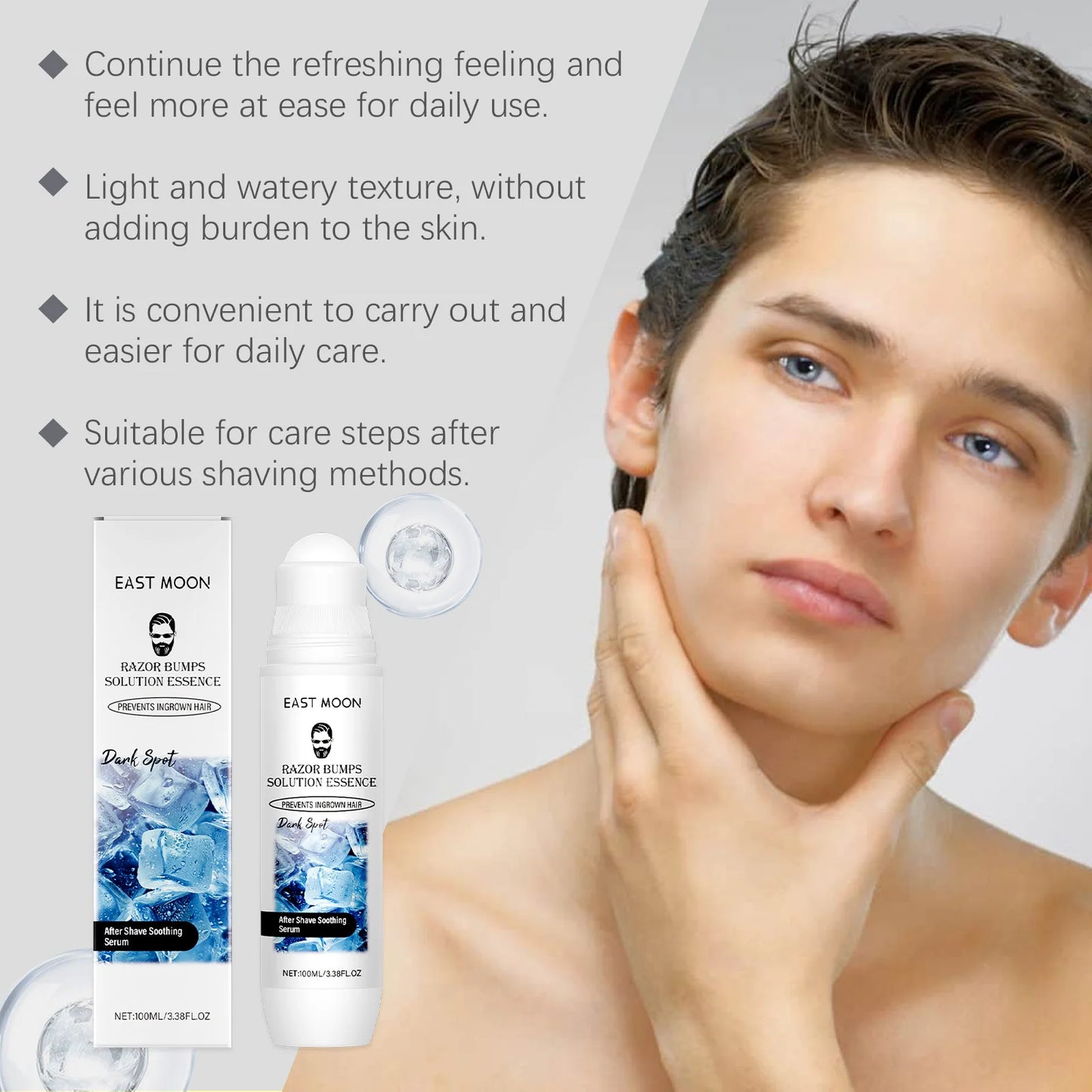 East Moon Men Aftershave Serum | Soothing, Moisturizing 100ml