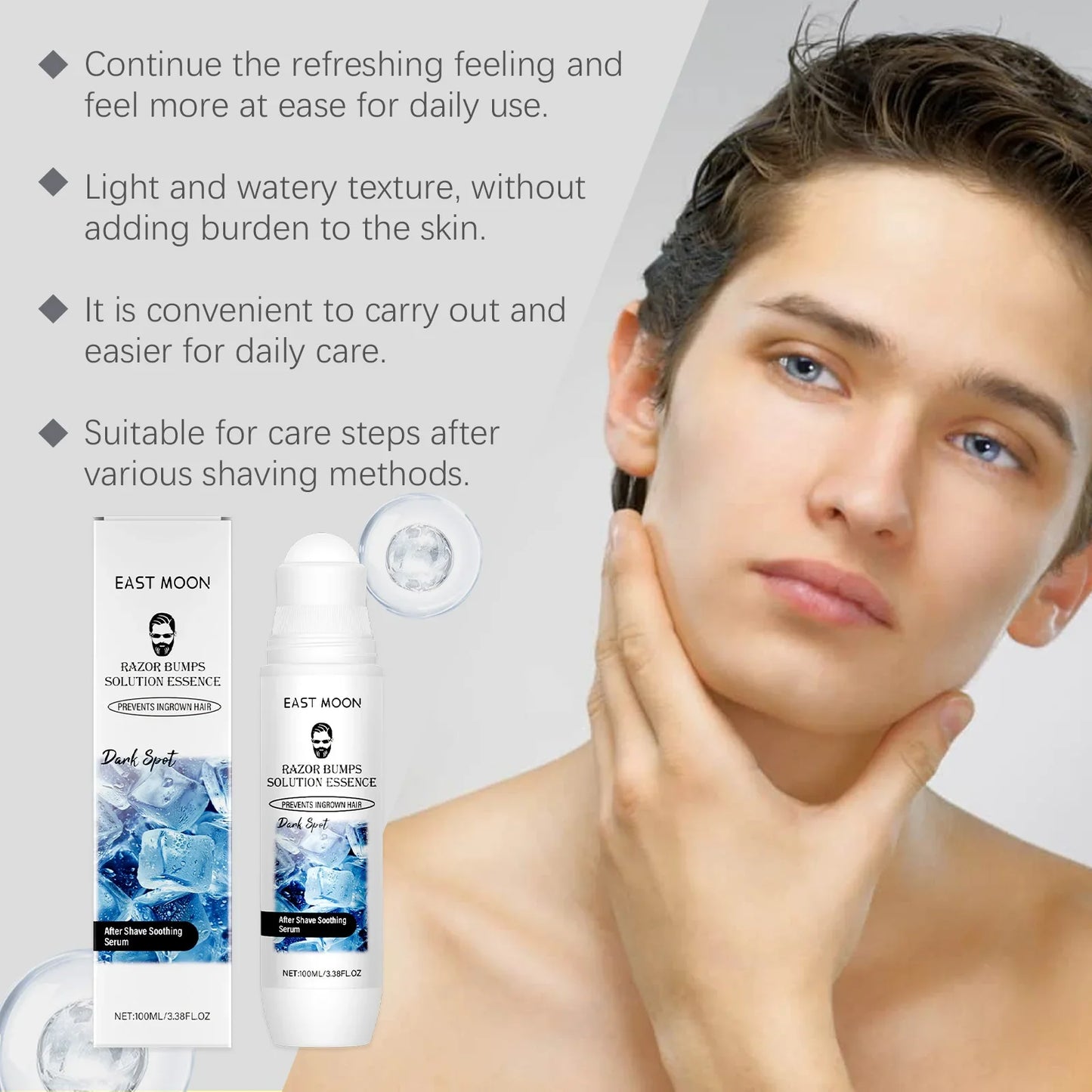East Moon Men Aftershave Serum – Moisturizing & Nourishing 100ml