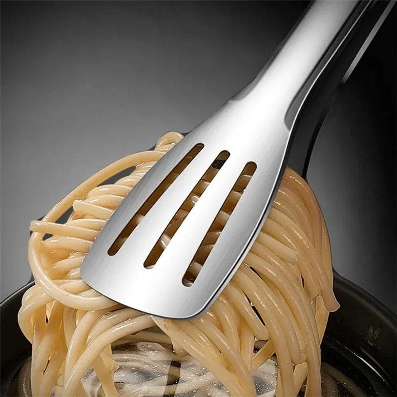 Stainless Steel BBQ Tongs | Silicone Handle 7/9/12 Inch