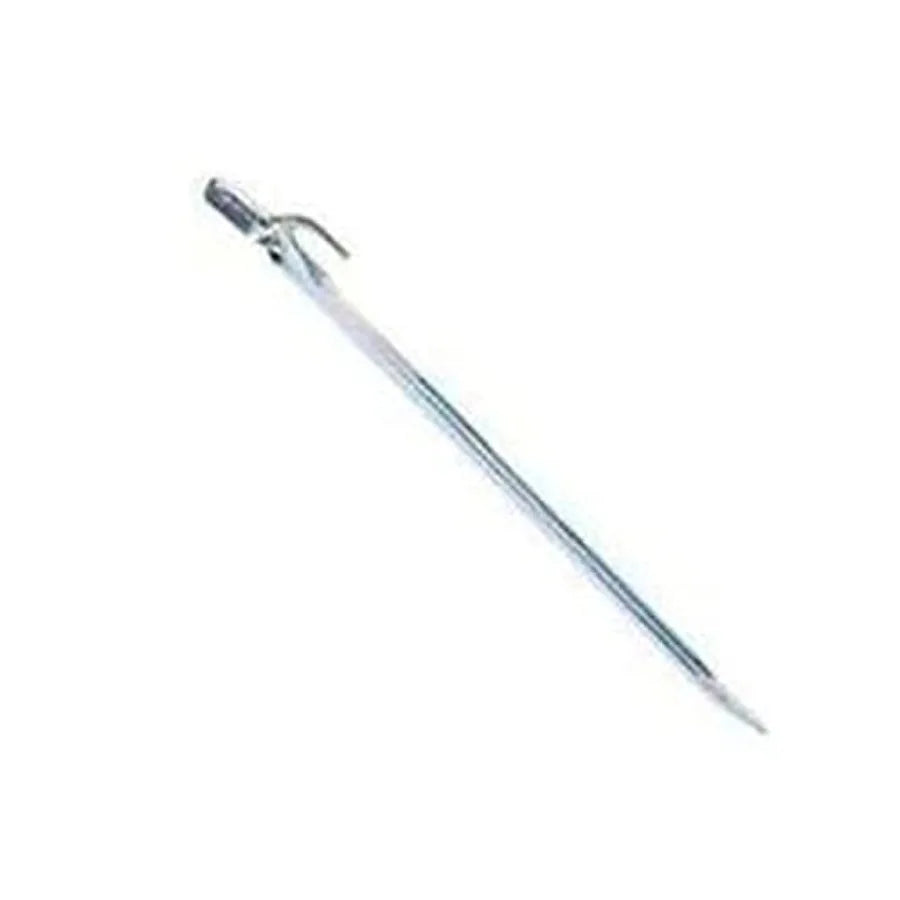 Heavy-Duty Steel Tent Stakes for Secure Camping Galvanized Durable Outdoor Anchors Ideal for Tents Tarps and Shelters in Hard O Peaceful Pleasures Health and Wellness