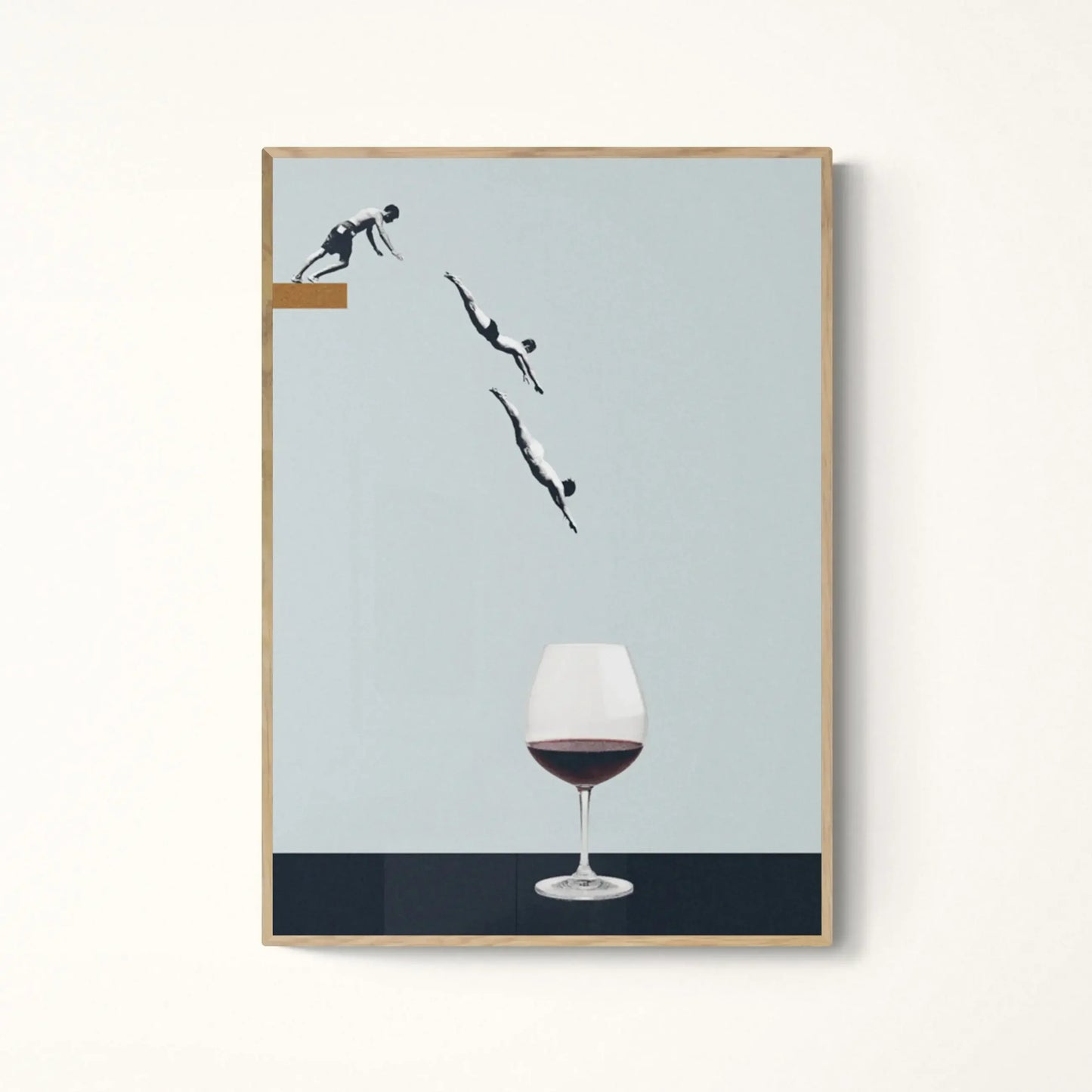 Abstract Modern People Philosophy Canvas Wall Art Print | Decor