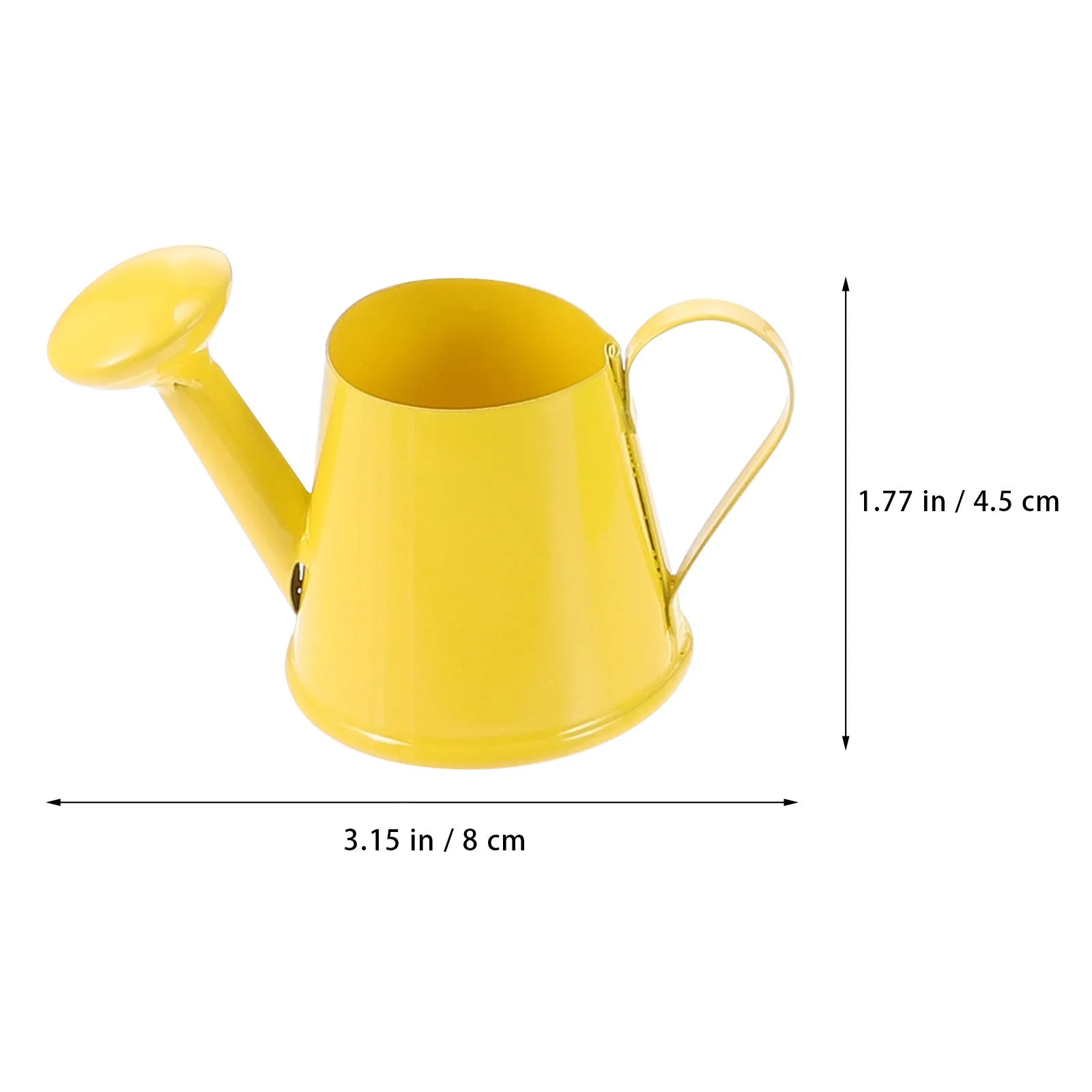 6Pcs Mini Kettle Decor Candy Hue Fine Craftsmanship Simulation Kettle for Dollhouse Miniature Decoration Desk Home Decor Peaceful Pleasures Health and Wellness