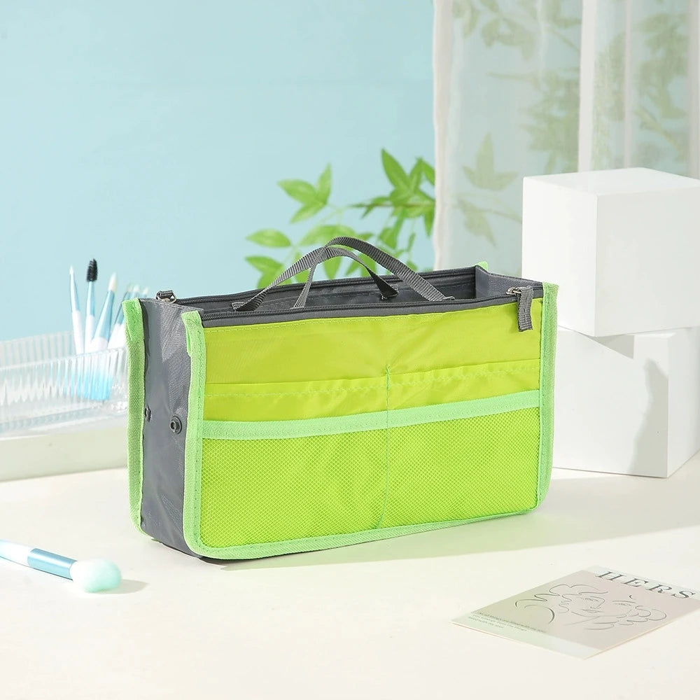 Large Capacity Makeup Bag & Toiletry Organizer | Double Zipper