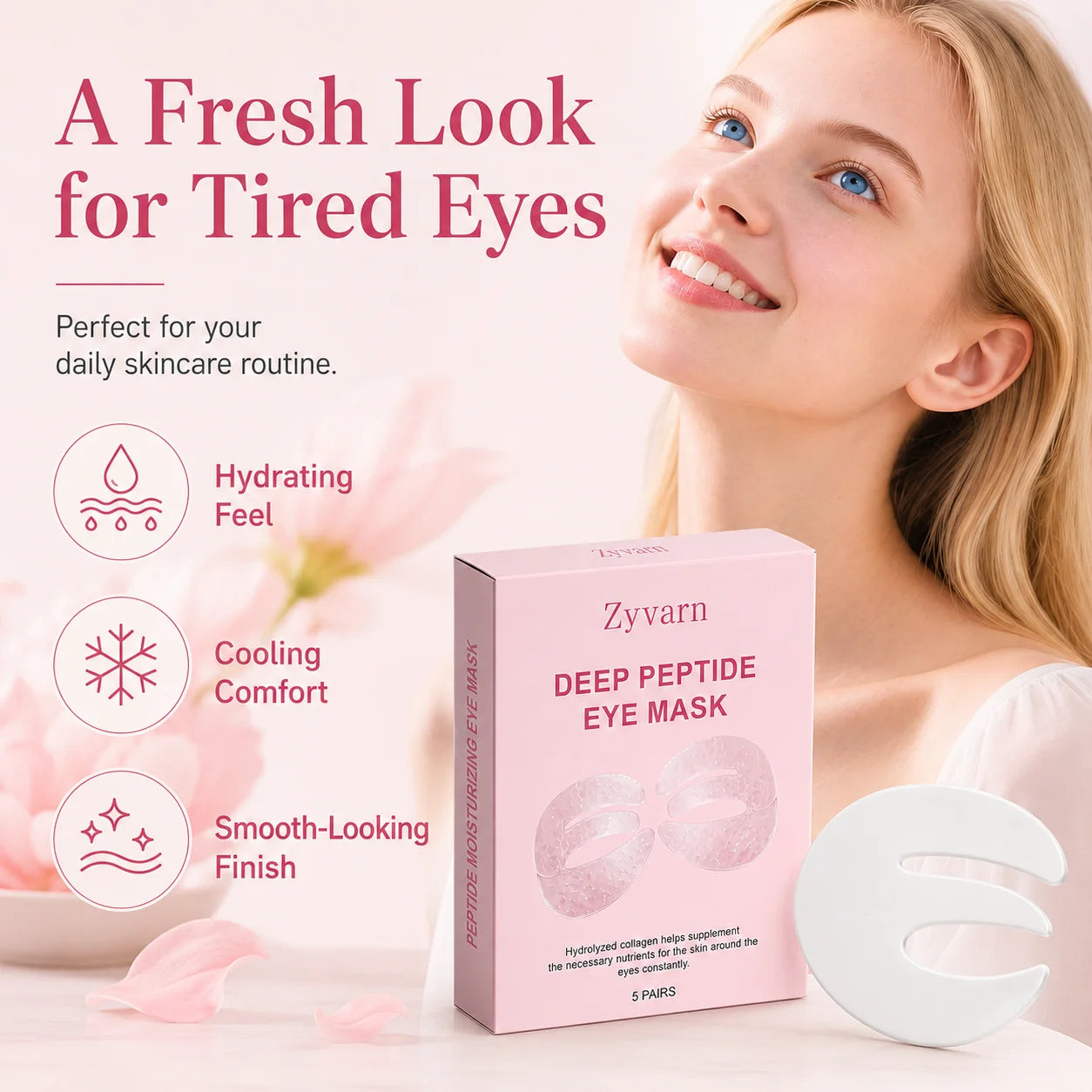 Natural Collagen Eye Mask Patches – Hydrating Under Eye Care
