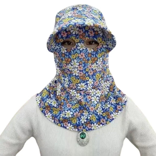 UV Protection Floral Bucket Hat | Gardening, Hiking & Travel Sun Protection Hat Peaceful Pleasures Health and Wellness style1 One size