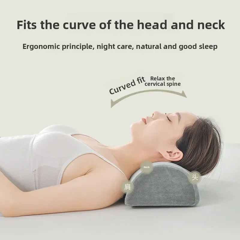 Comfort Bolster Pillow for Legs Back and Head Memory Foam Cotton Cover Lumbar Support Pillow for Semi Roll Pillow Peaceful Pleasures Health and Wellness