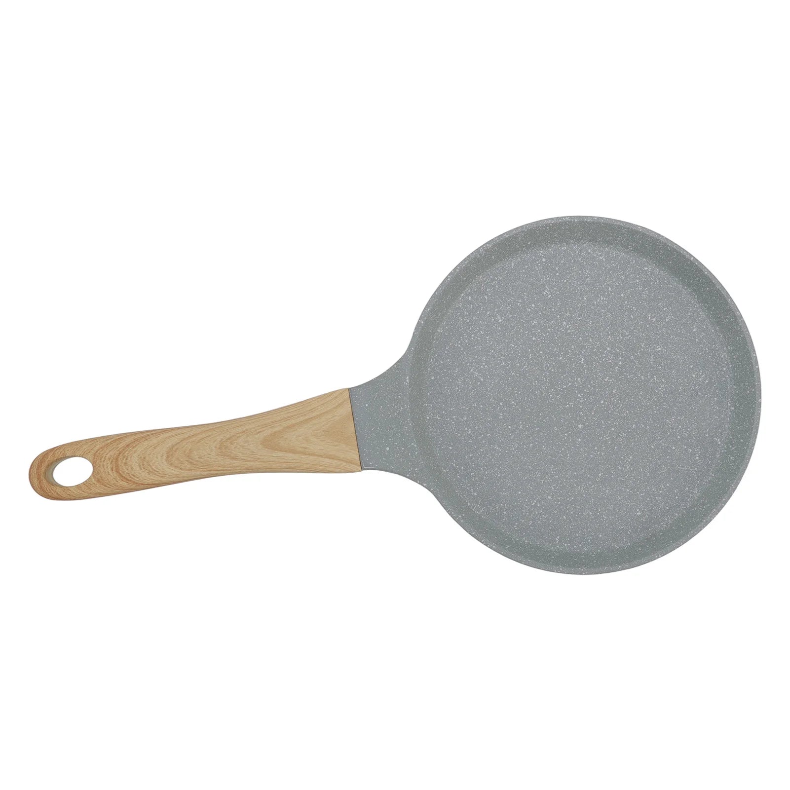 Breakfast Frying Pan Frying Pan Lightweight Aluminum Alloy Easy To Clean with Ergonomic Handle for Kitchen Peaceful Pleasures Health and Wellness
