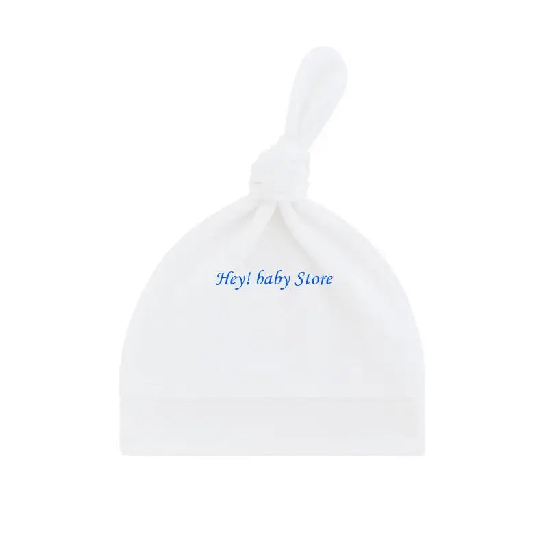 Soft Cotton Knotted Baby Hat – Newborns & Infants 0–24M