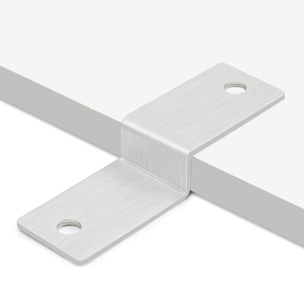 Stainless Steel Angle Corner Brackets Connector Z-shaped Joint