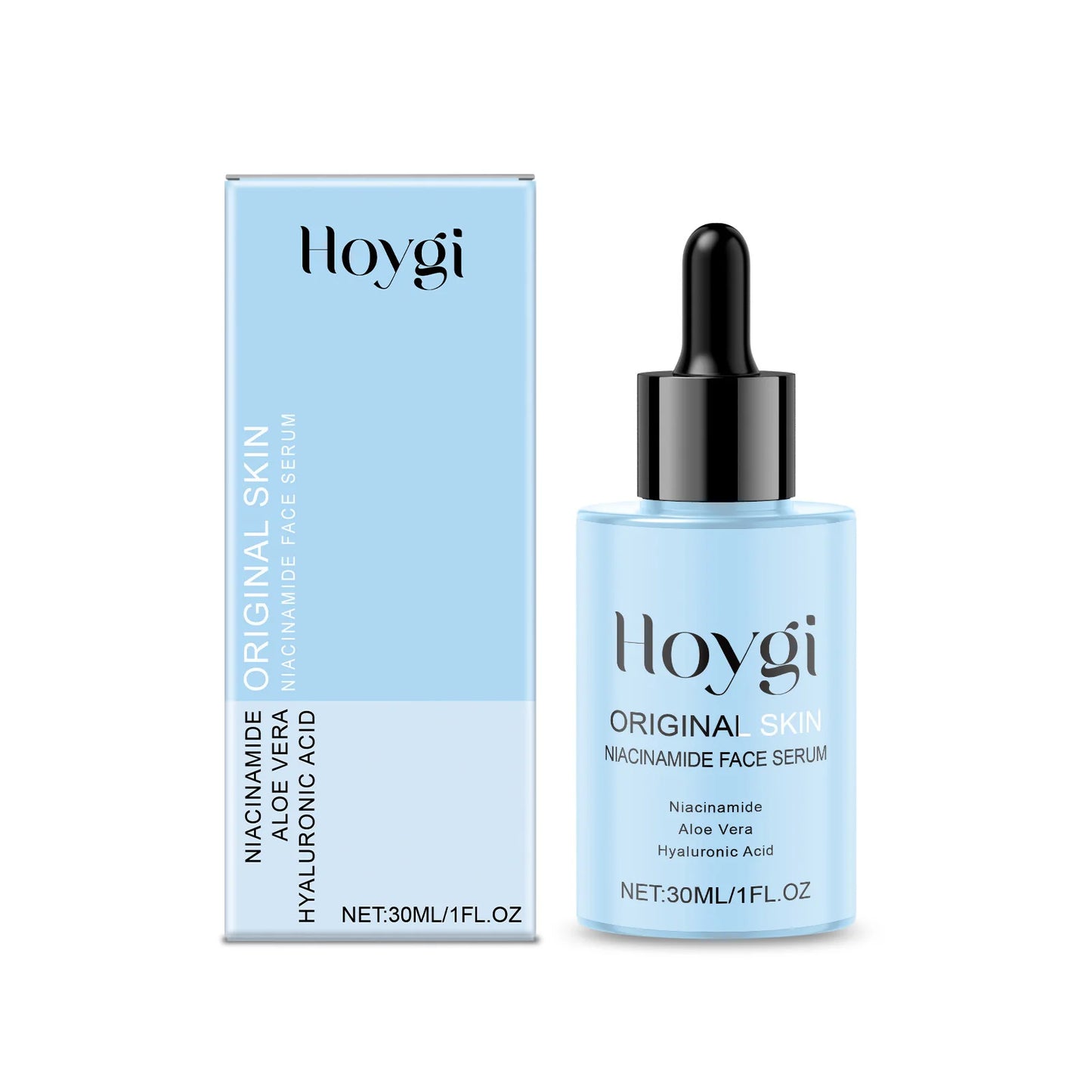 Hoygi Nicotinamide Face Serum for Reduce Melanin Fade Dark Spot Repair Nourishing Blue Copper Titanium Facial Skin Care Essence Peaceful Pleasures Health and Wellness A