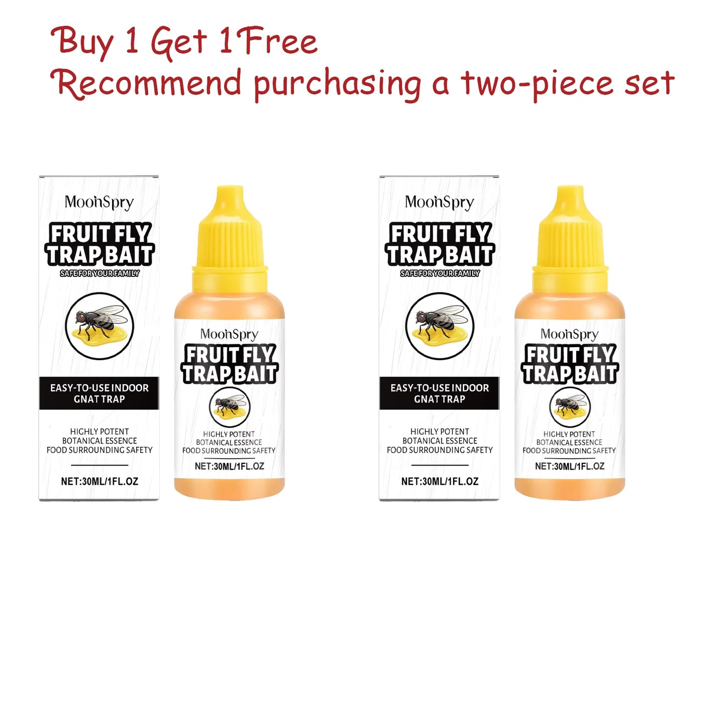MOONSPRY Sorbitol Fruit Fly Trap Bait | Kitchen & Home