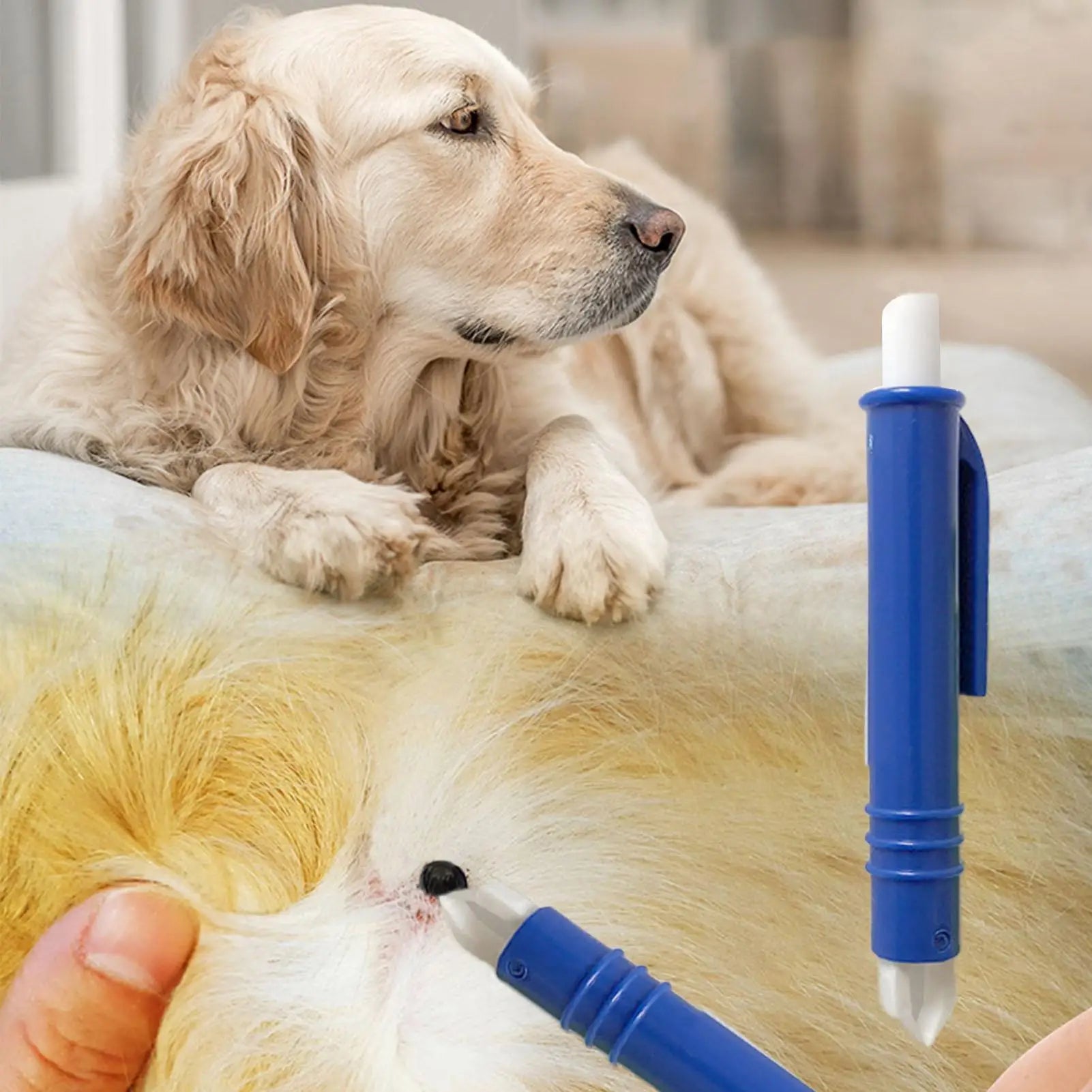 Pet Tick Remover Kit – 3 Hooks & Tweezer | Dogs, Cats & More Tick Remover Kit Peaceful Pleasures Health and Wellness