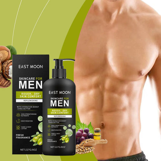 East Moon Men's Body Lotion – Nourishing Moisturizing Cream Men's Body Moisturizer Oasis Select