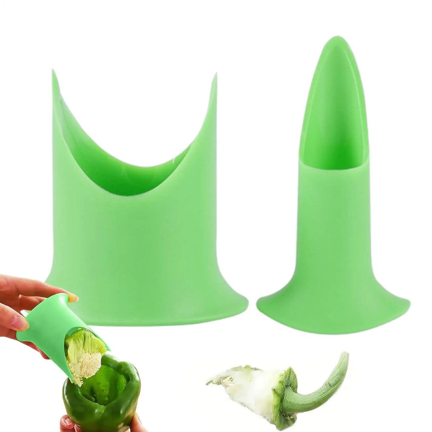 Pepper Corer & Seed Remover Tool – 2 Sizes | Kitchen Gadget