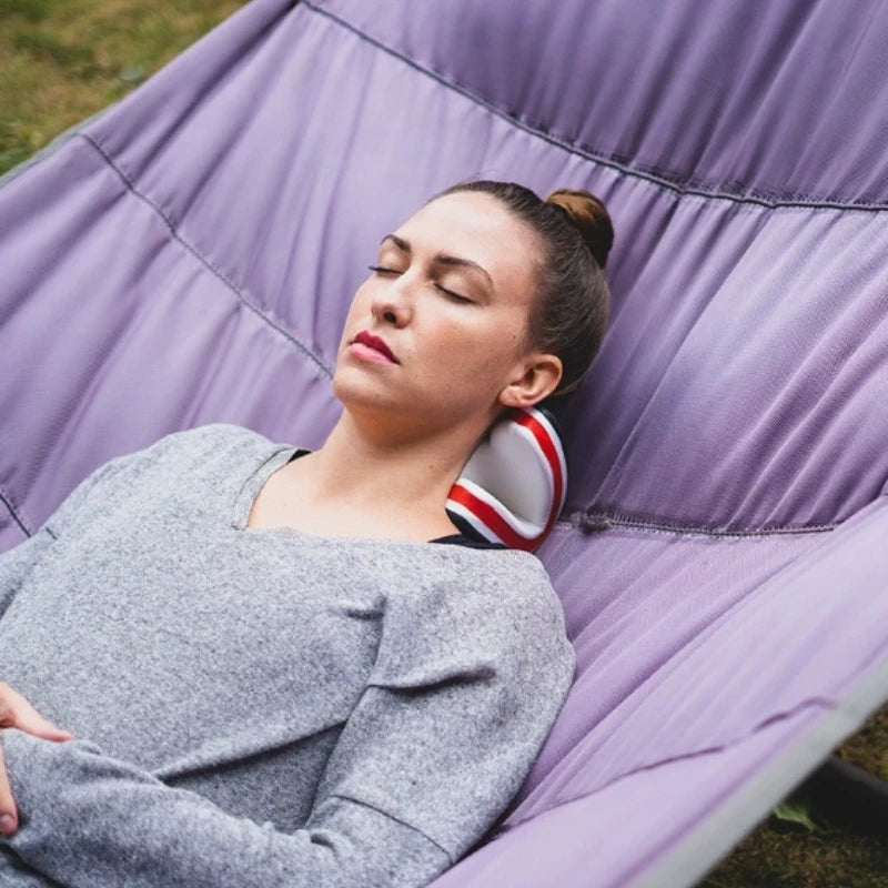 1/2pcs EVA foam formed U-shaped neck pillow cervical spine stretching massage traction corrector Relaxing massager Peaceful Pleasures Health and Wellness