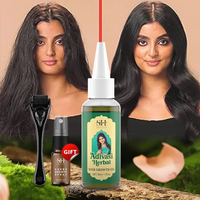 Ayurvedic Hair Growth Oil – Coconut-Based Scalp & Hair Serum (50ml)