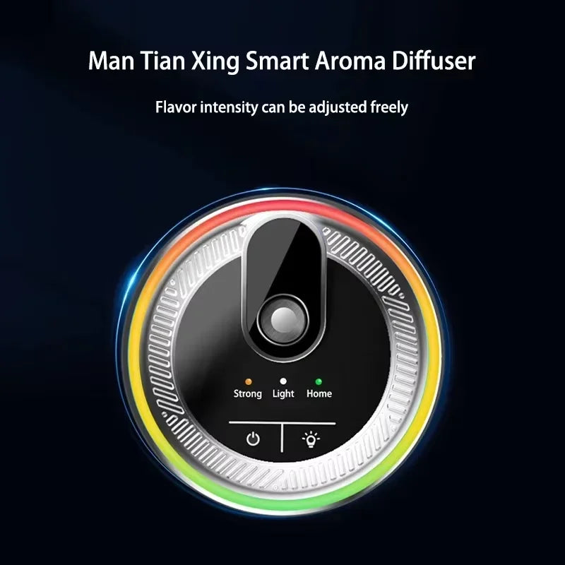 Car Aroma Diffuser Air Refresher LED Light Starry Projection Light Home Perfume Auto Air Purifier Aromatherapy Car Humidifier Peaceful Pleasures Health and Wellness