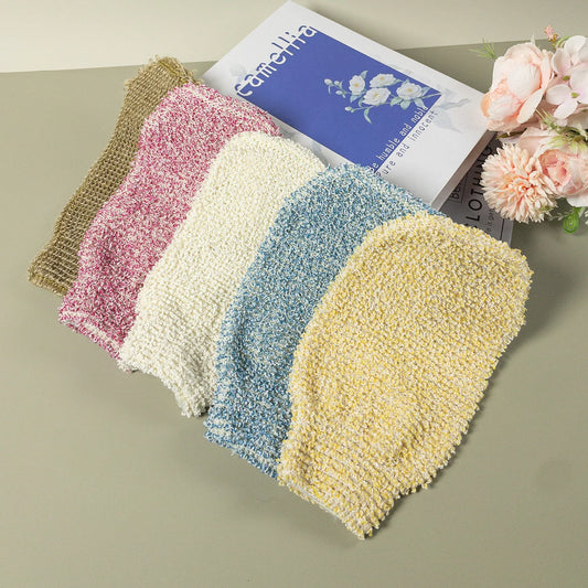 Exfoliating Bath Gloves – Soft & Deep Clean Body Scrub Glove Exfoliating Bath Glove Peaceful Pleasures Health and Wellness